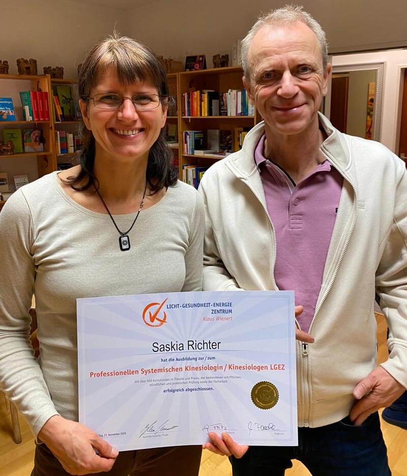 Saskia Richter und Klaus Wienert